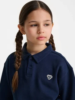 hmlJR LOOSE PIQUE POLO SWEATSHIRT