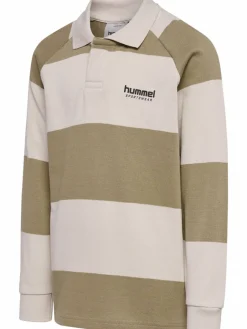 hmlJR LOOSE STRIPED POLO L/S