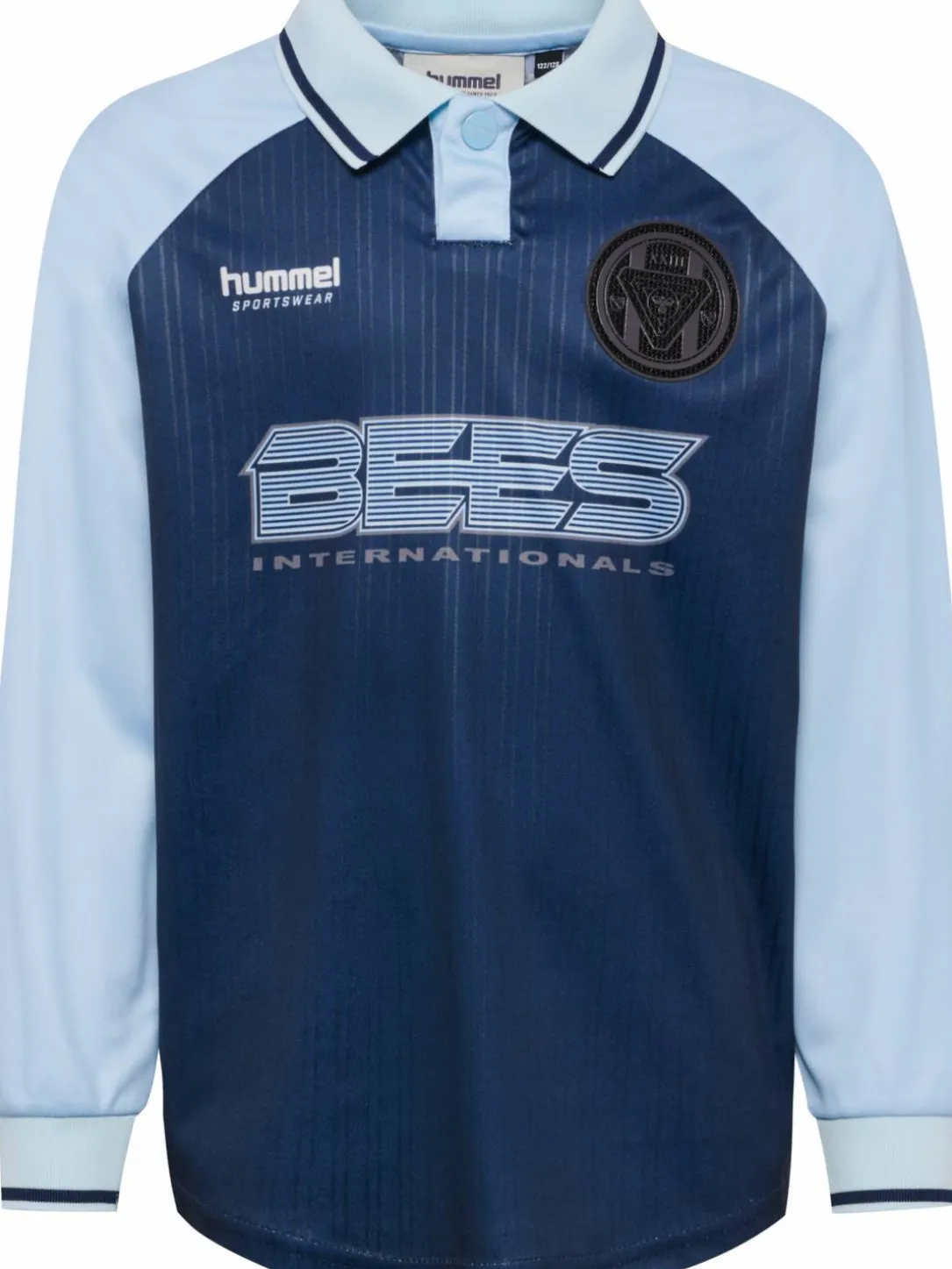 hmlJR LOOSE STRIPE SOCCER JERSEY LS