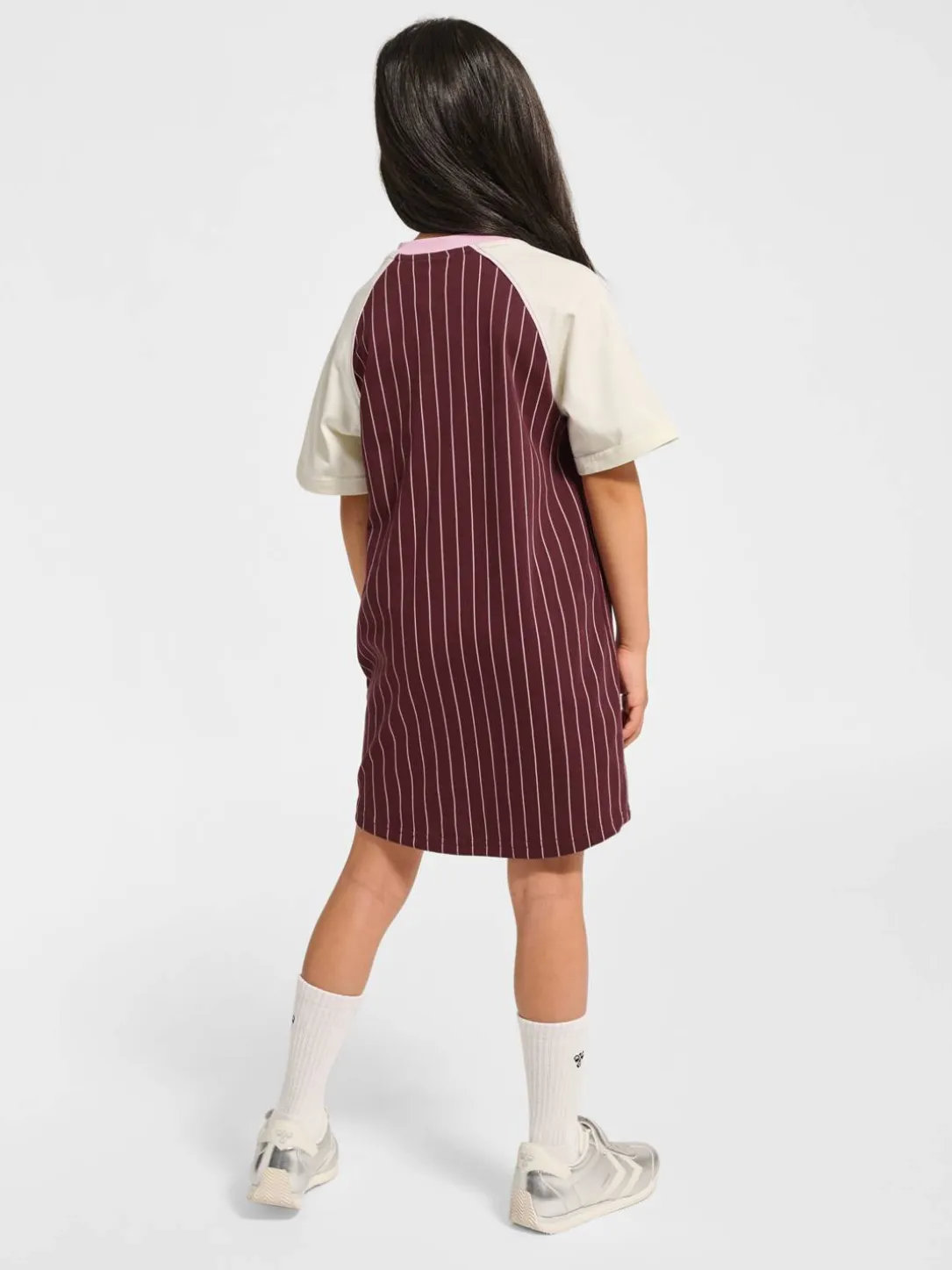hmlJR LOOSE V-NECK BEES DRESS S/S