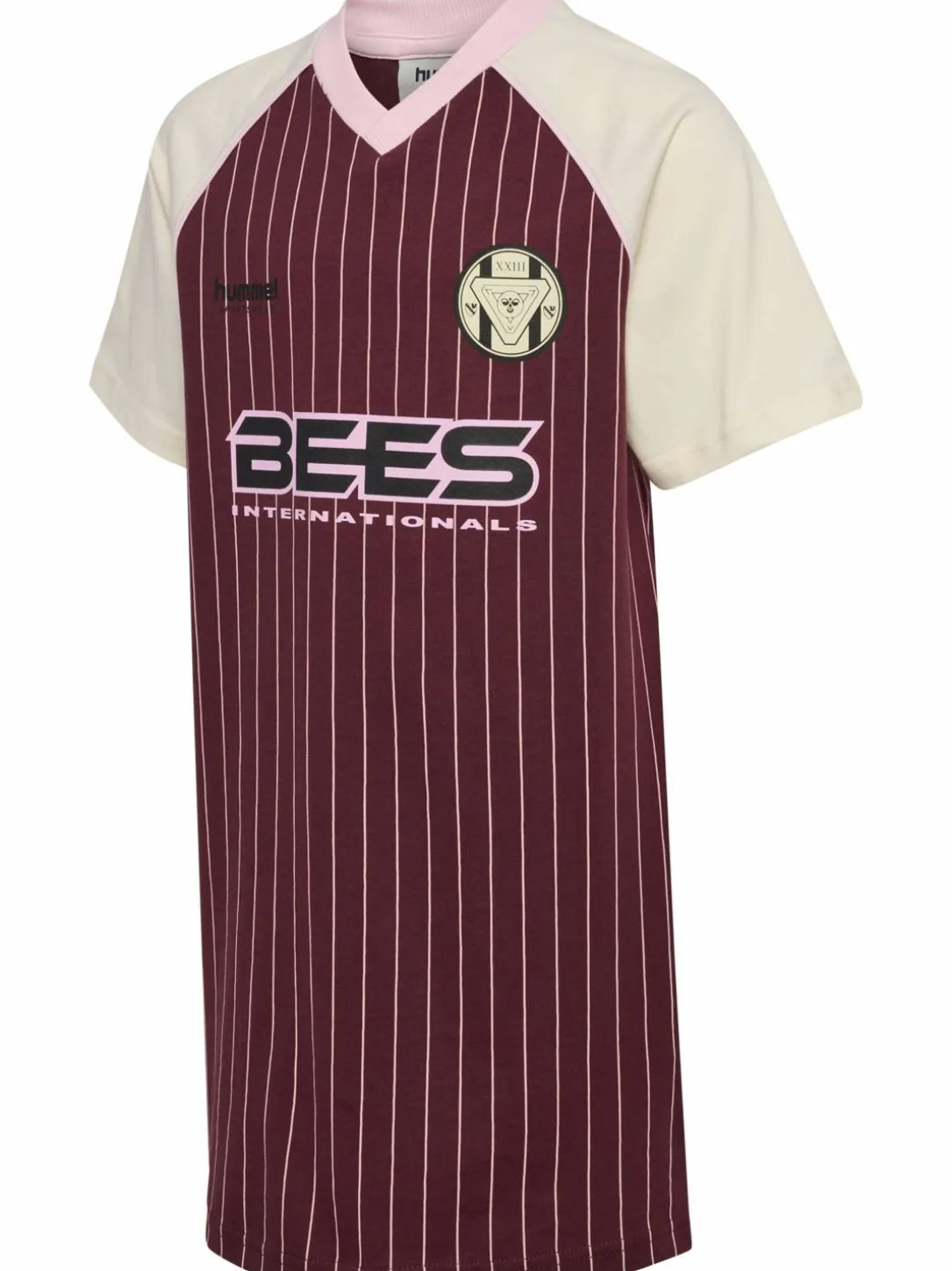 hmlJR LOOSE V-NECK BEES DRESS S/S