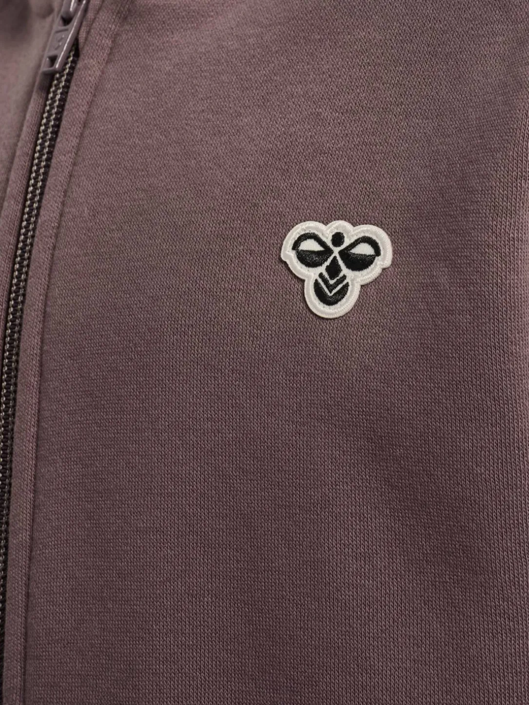 hmlJR LOOSE ZIP HOODIE BEE
