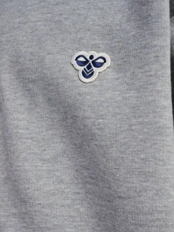 hmlJR LOOSE ZIP HOODIE BEE