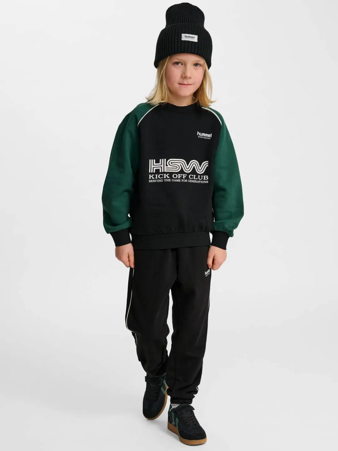 hmlJR OVERSIZED CREW HSW