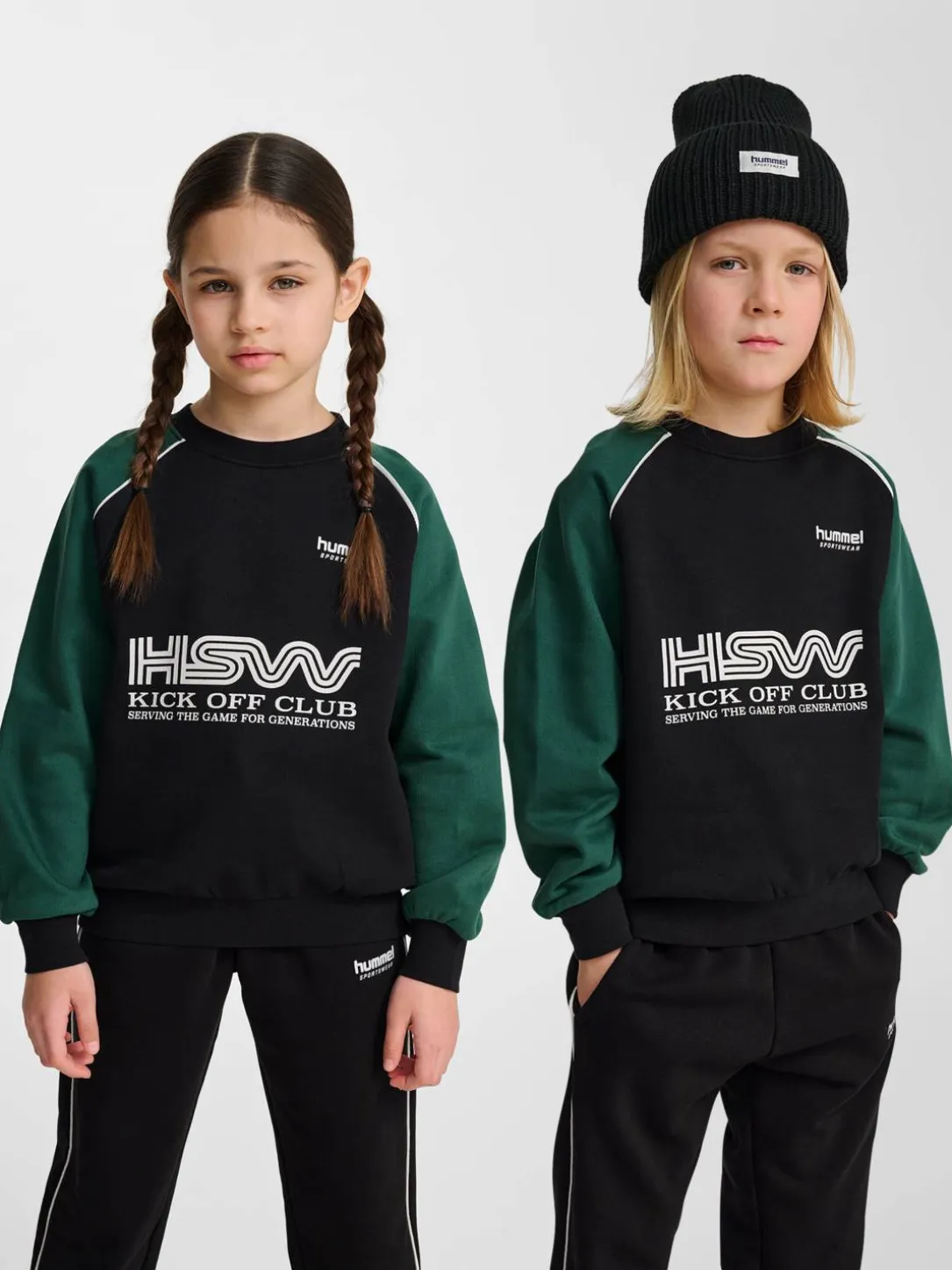 hmlJR OVERSIZED CREW HSW
