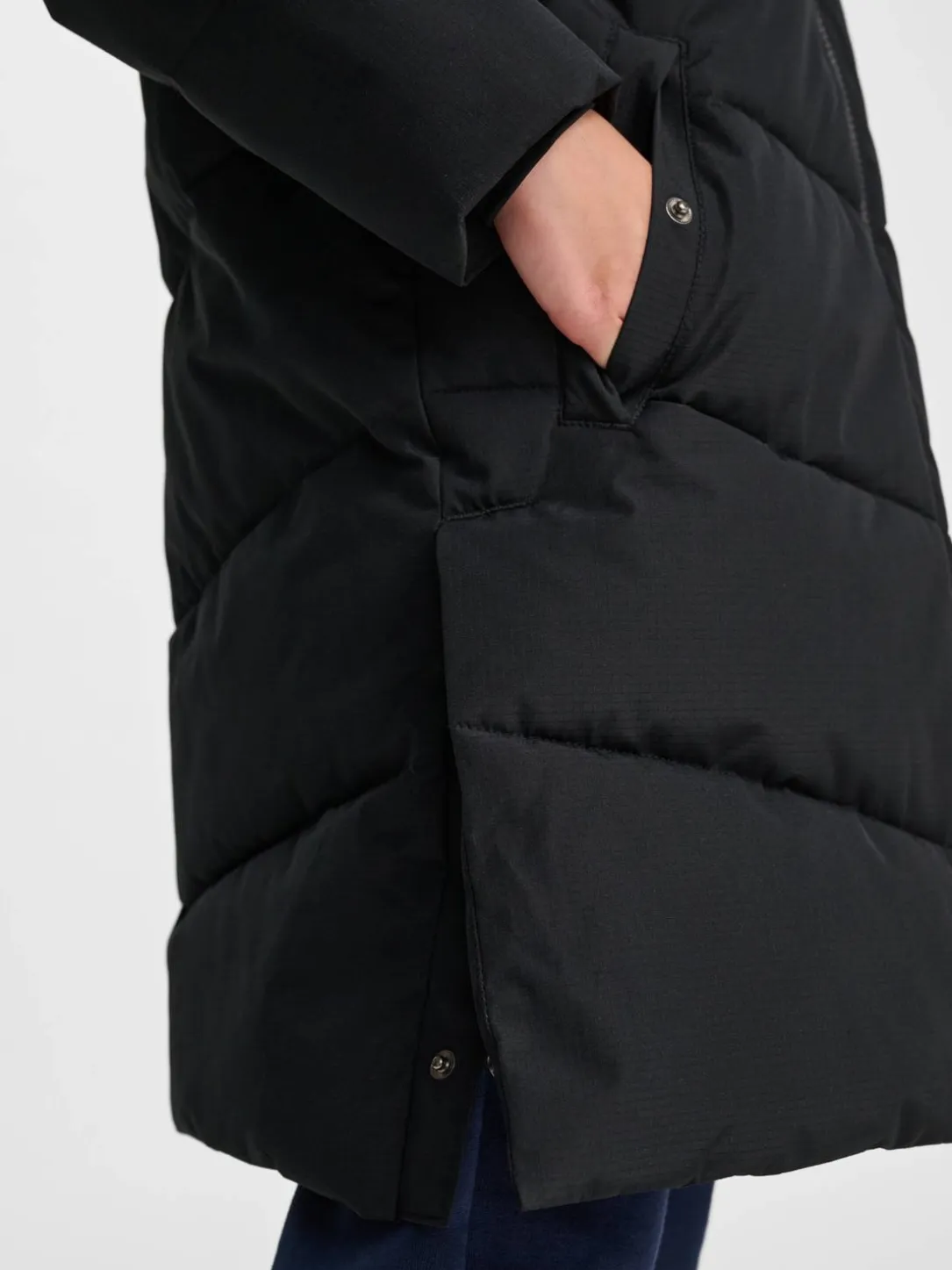 hmlJR PUFFER LONG JACKET