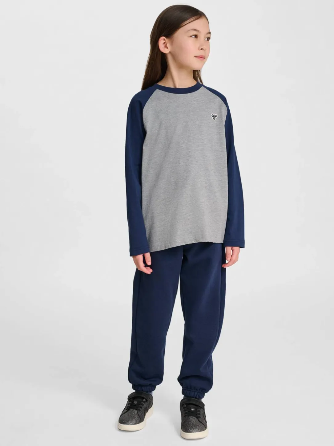 hmlJR RAGLAN LOOSE T-SHIRT L/S BEE