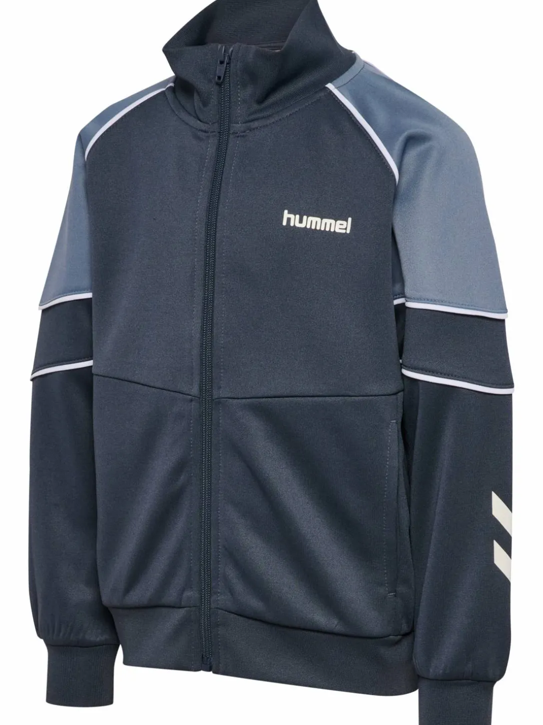 hmlJR REG POLY BLOCK ZIP JACKET