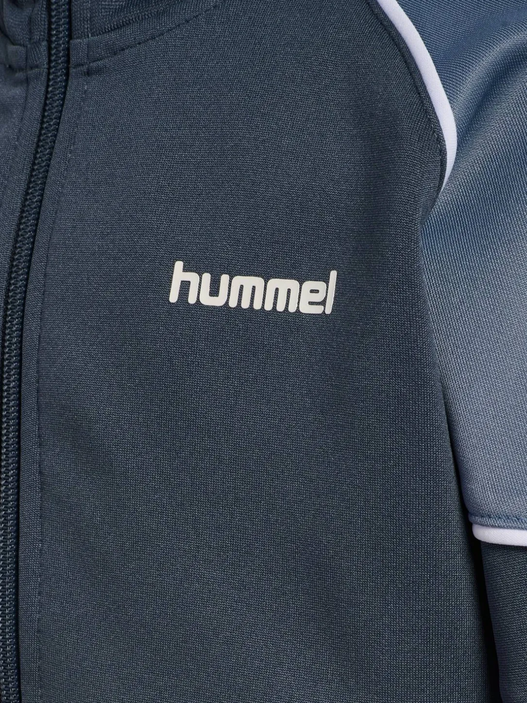 hmlJR REG POLY BLOCK ZIP JACKET
