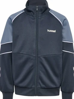 hmlJR REG POLY BLOCK ZIP JACKET