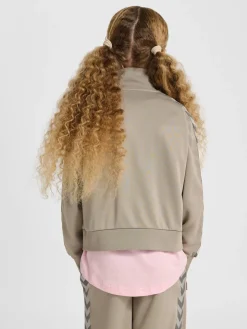 hmlJR REG POLY TAPE GIRL ZIP JACKET