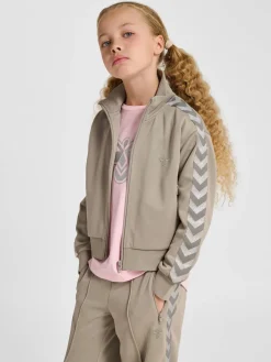 hmlJR REG POLY TAPE GIRL ZIP JACKET
