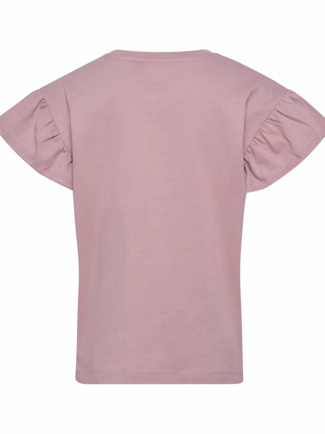 hmlJR RUFFLE T-SHIRT SS BIG BEE