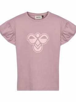 hmlJR RUFFLE T-SHIRT SS BIG BEE