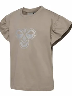 hmlJR RUFFLE T-SHIRT SS BIG BEE