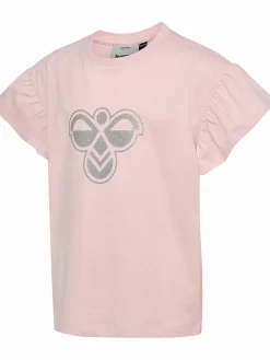 hmlJR RUFFLE T-SHIRT SS BIG BEE