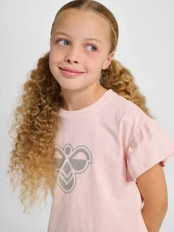 hmlJR RUFFLE T-SHIRT SS BIG BEE