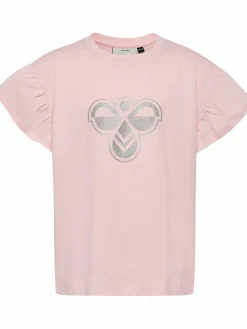 hmlJR RUFFLE T-SHIRT SS BIG BEE