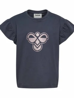 hmlJR RUFFLE T-SHIRT SS BIG BEE