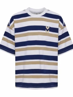 hmlJR SILLY S/S BOXY T-SHIRT STRIPE
