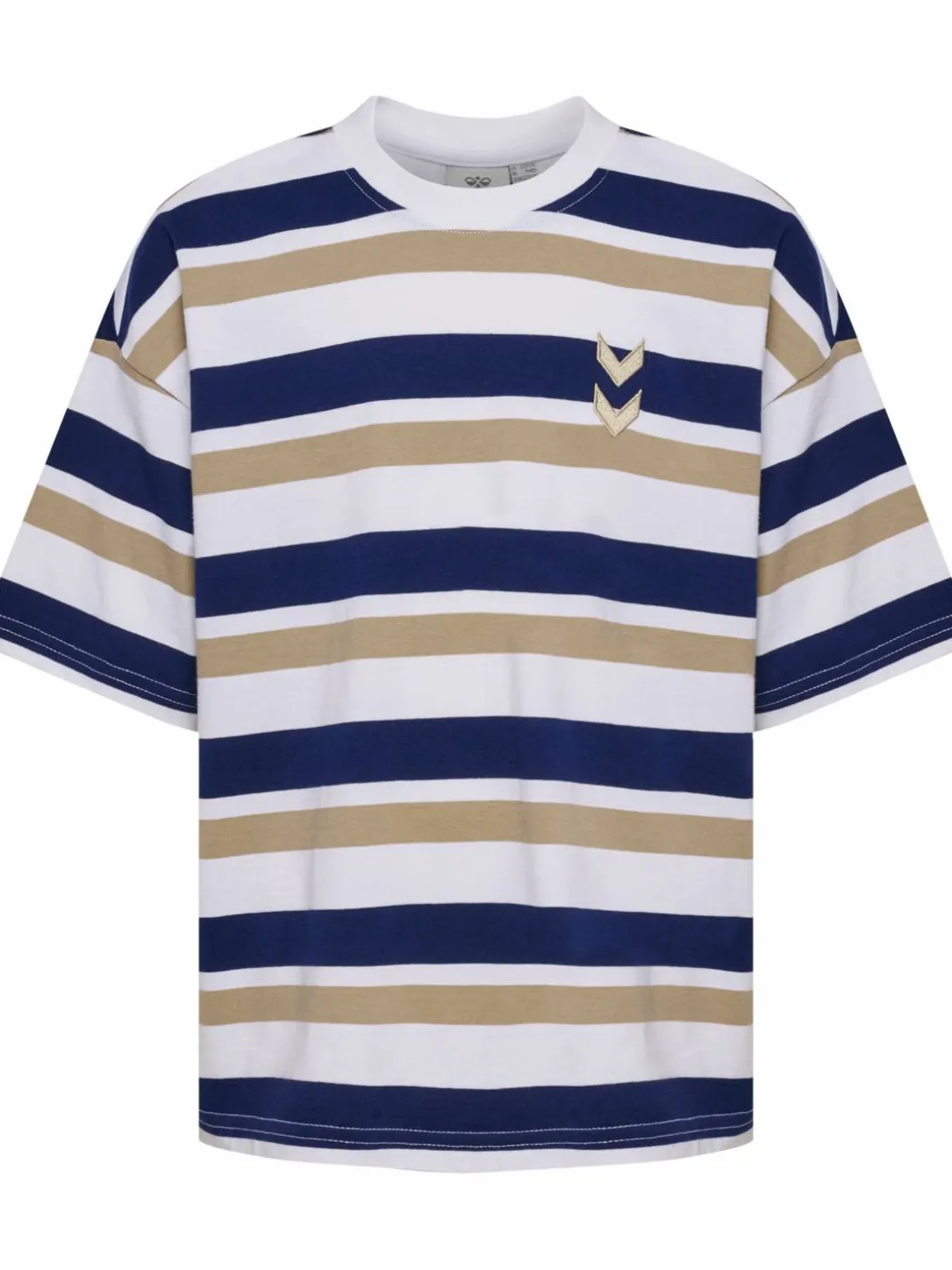 hmlJR SILLY S/S BOXY T-SHIRT STRIPE