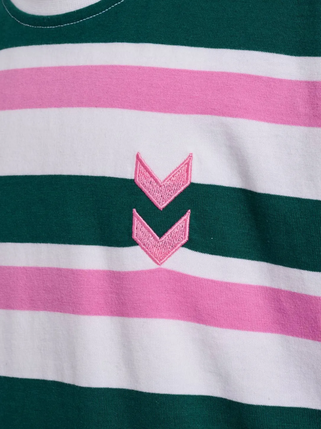hmlJR SILLY S/S BOXY T-SHIRT STRIPE