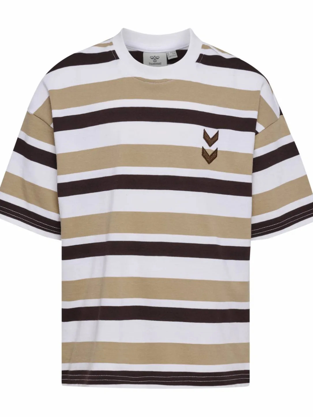 hmlJR SILLY S/S BOXY T-SHIRT STRIPE