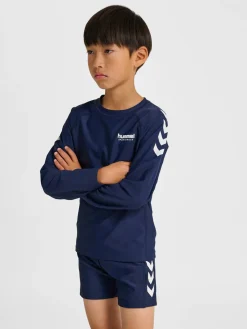 hmlJR SWIM T-SHIRT L/S