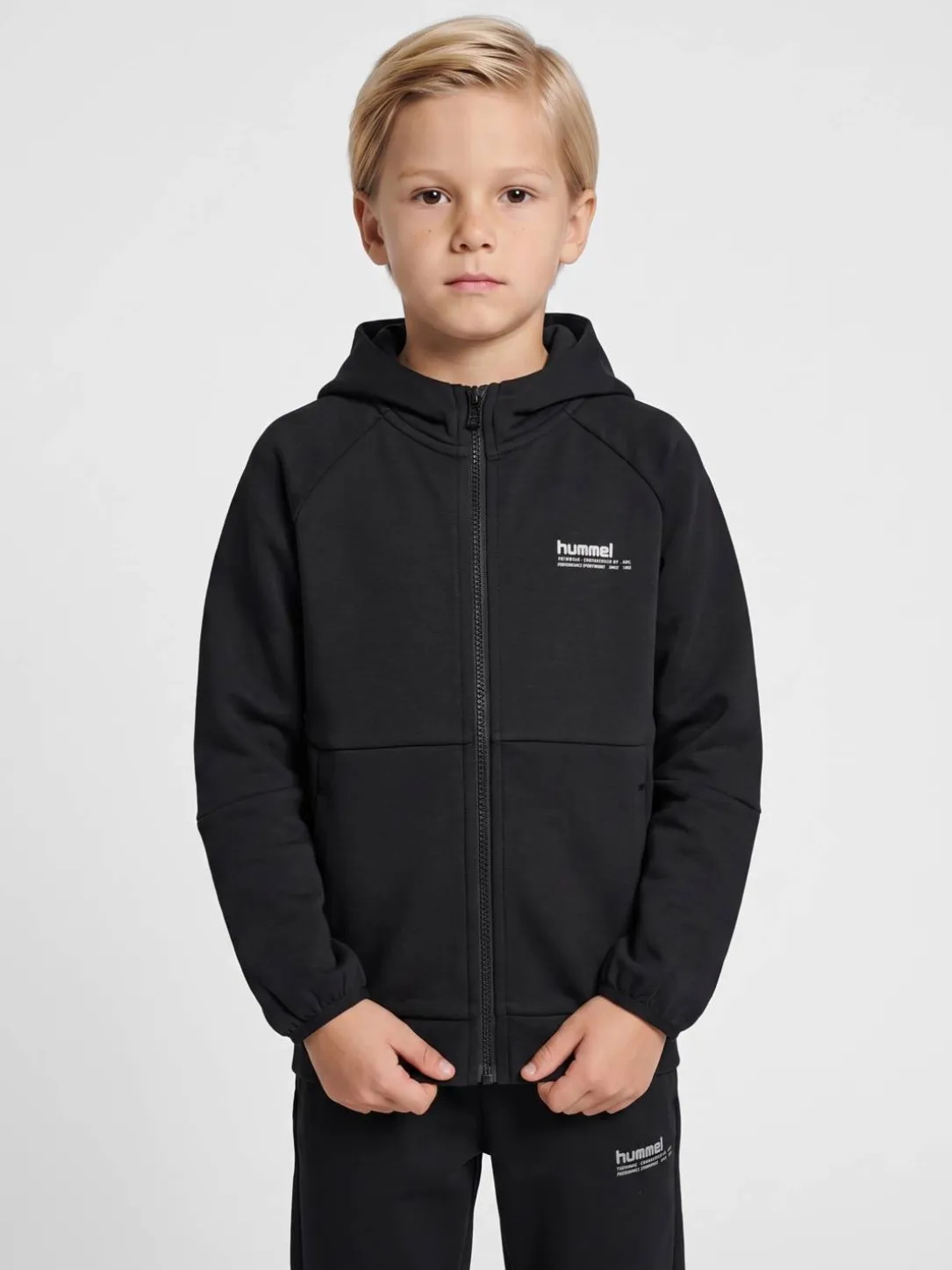 hmlJR TECH FLEECE ZIP HOODIE