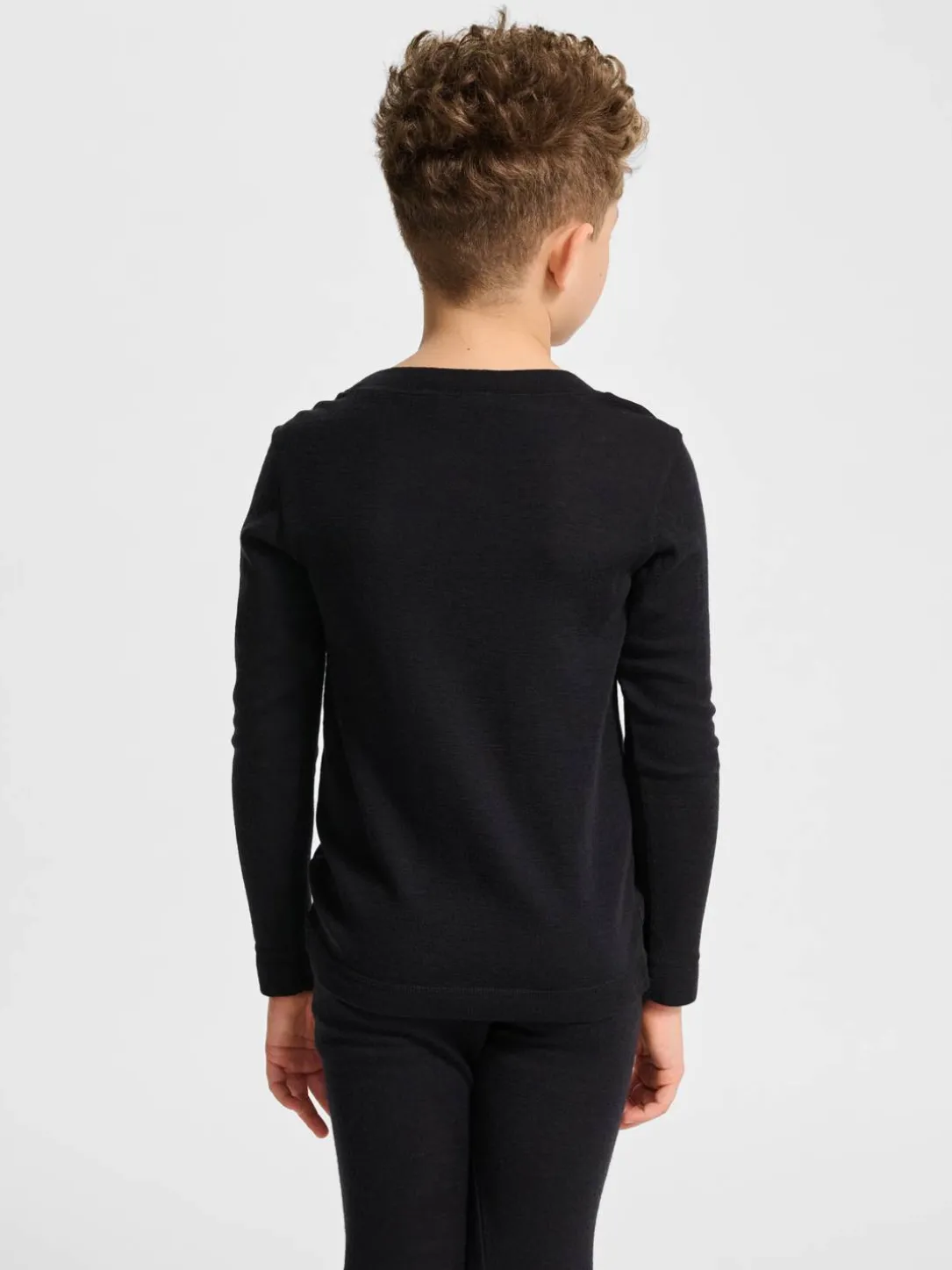 hmlJR WOOL RIB T-SHIRT L/S