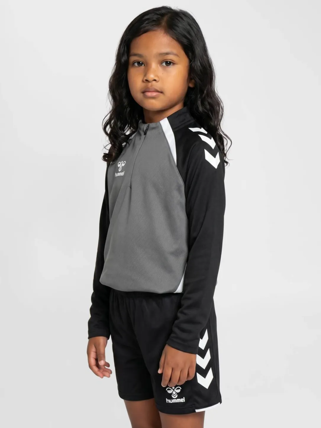 hmlLEAD 2.0 HALF ZIP KIDS
