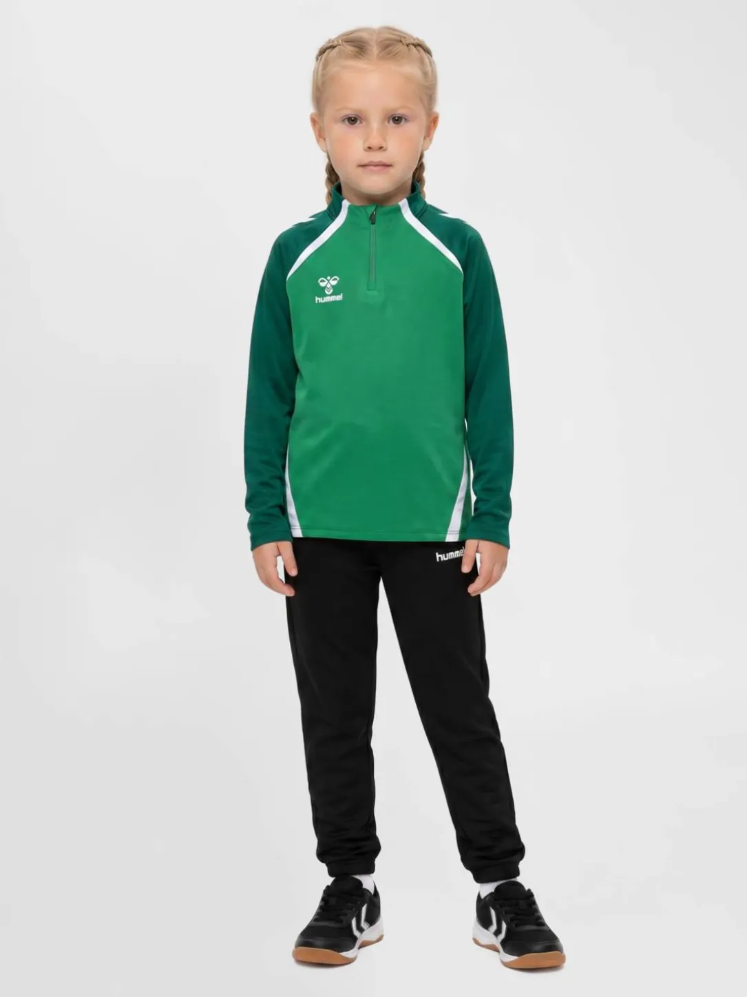 hmlLEAD 2.0 HALF ZIP KIDS