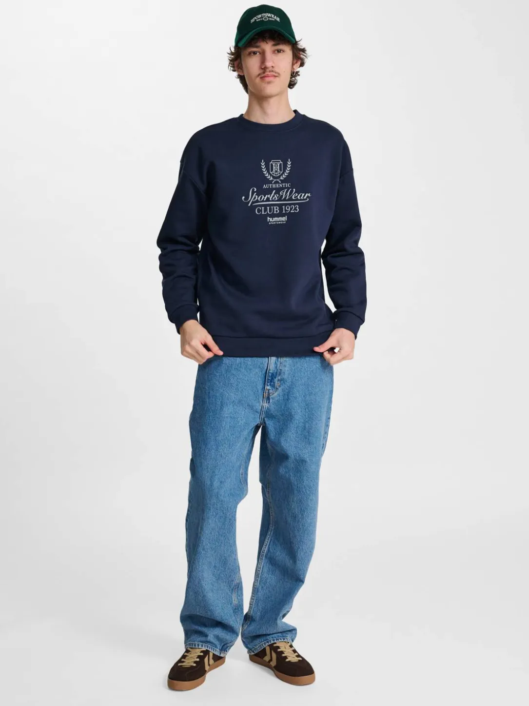 hmlLOOSE CREWNECK CLUB SPORTSWEAR