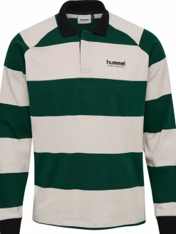 hmlLOOSE STRIPED POLO L/S