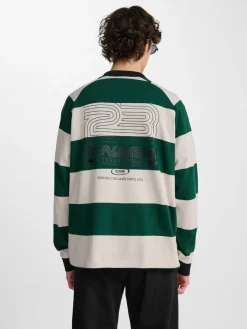hmlLOOSE STRIPED POLO L/S