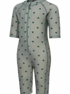 hmlMINI BEE AOP SWIMSUIT 3/4 SL
