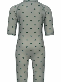 hmlMINI BEE AOP SWIMSUIT 3/4 SL