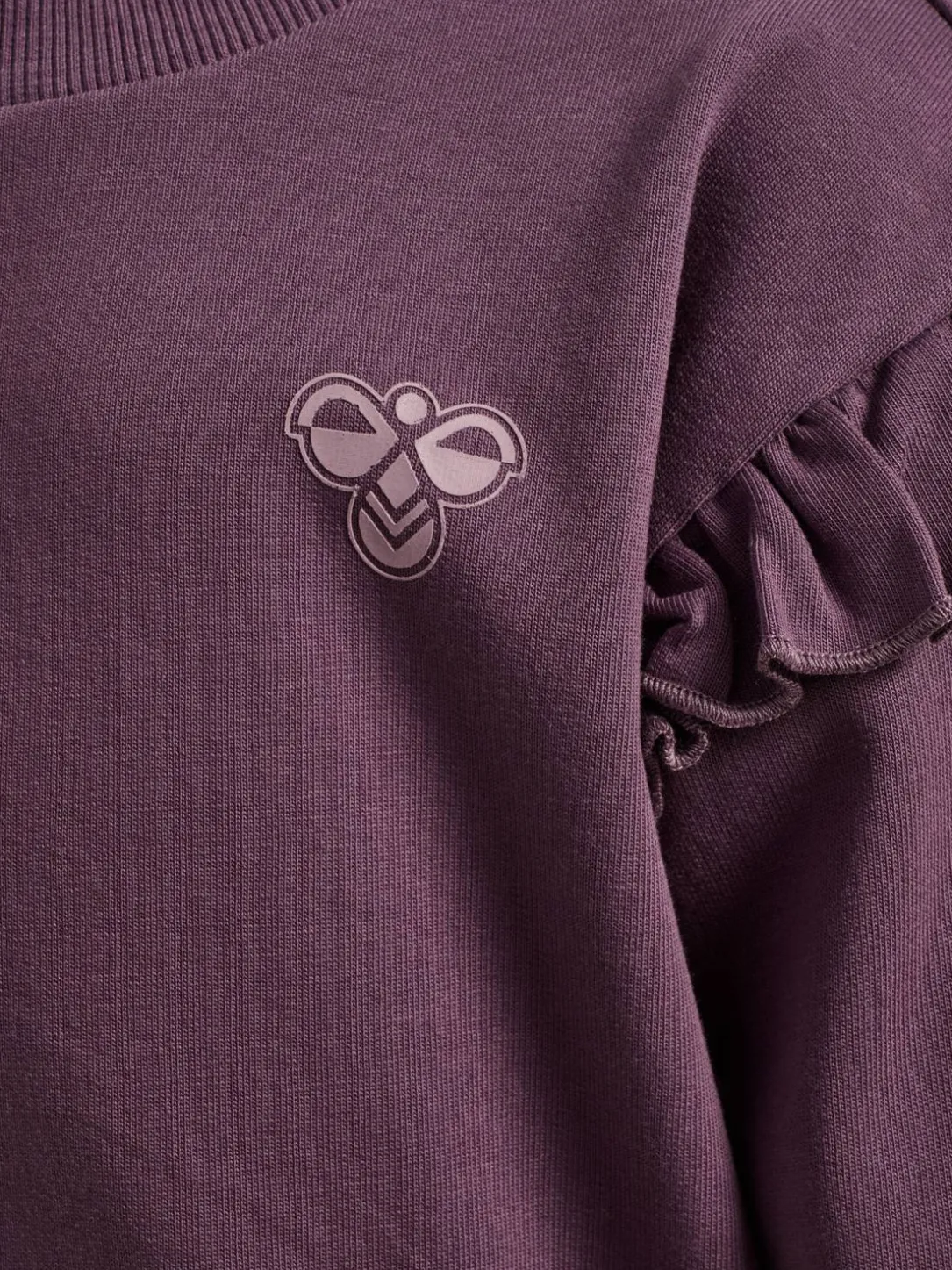 hmlMINI LOOSE FRILL SWEATSHIRT