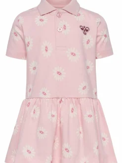 hmlMINI REG FLOWER POLO DRESS S/S