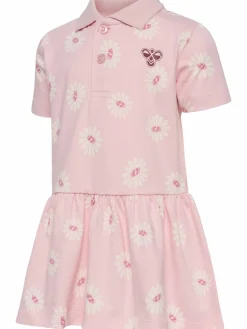 hmlMINI REG FLOWER POLO DRESS S/S