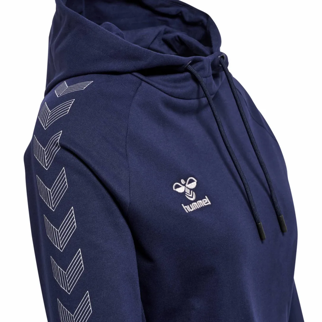 hmlMOVE GRID COTTON HOODIE WOMAN