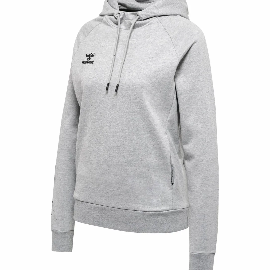 hmlMOVE GRID COTTON HOODIE WOMAN