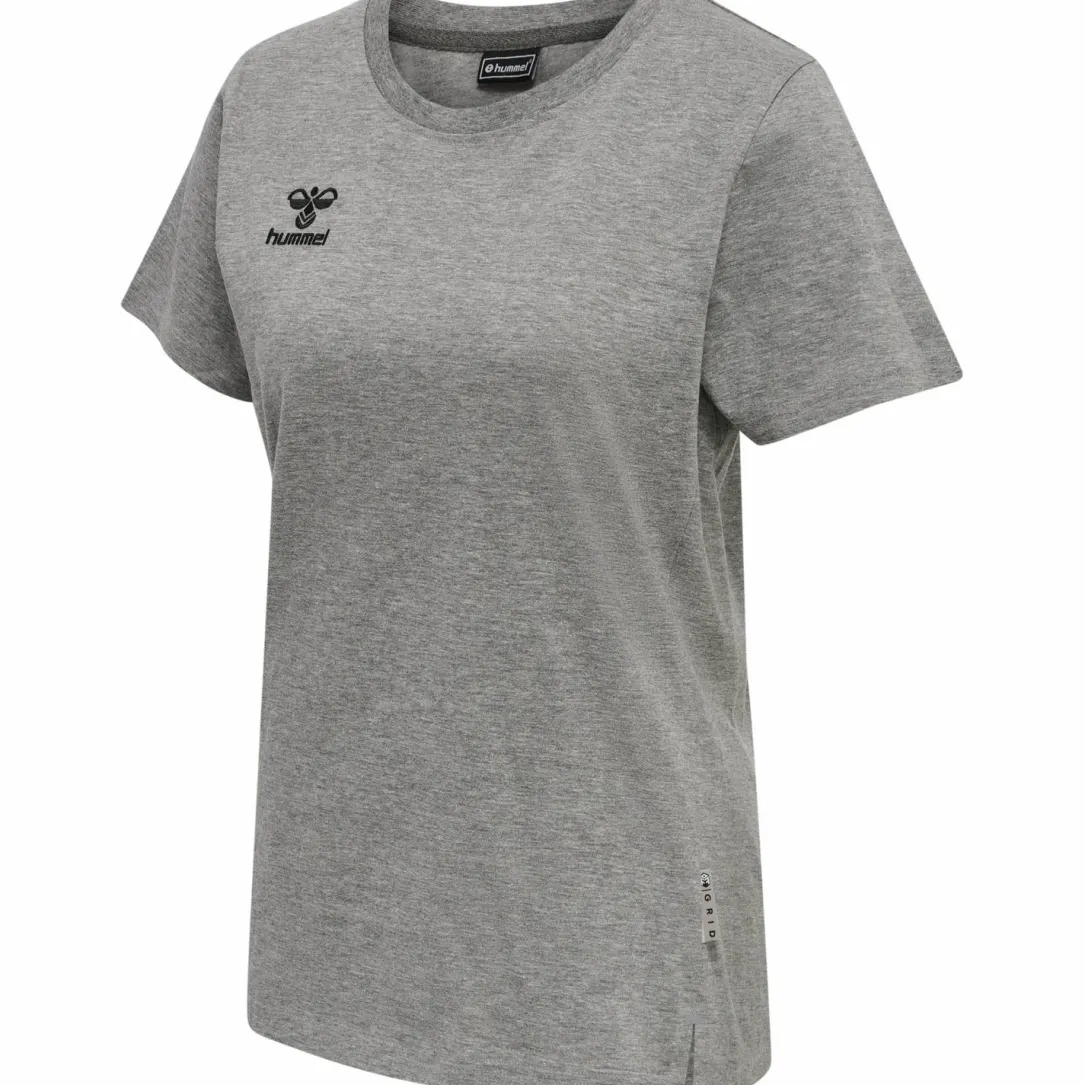 hmlMOVE GRID COTTON T-SHIRT S/S WOM