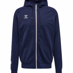 hmlMOVE GRID COTTON ZIP HOODIE