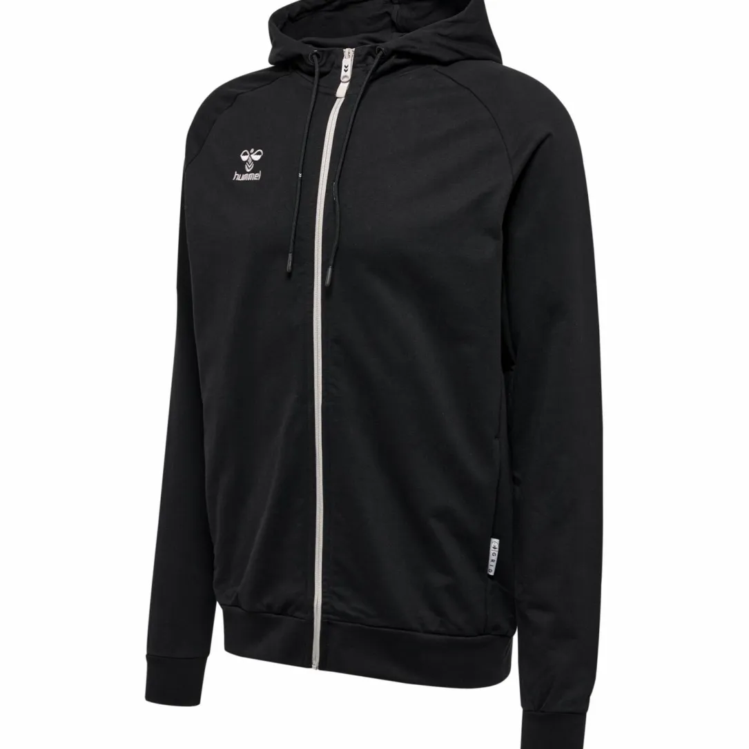 hmlMOVE GRID COTTON ZIP HOODIE