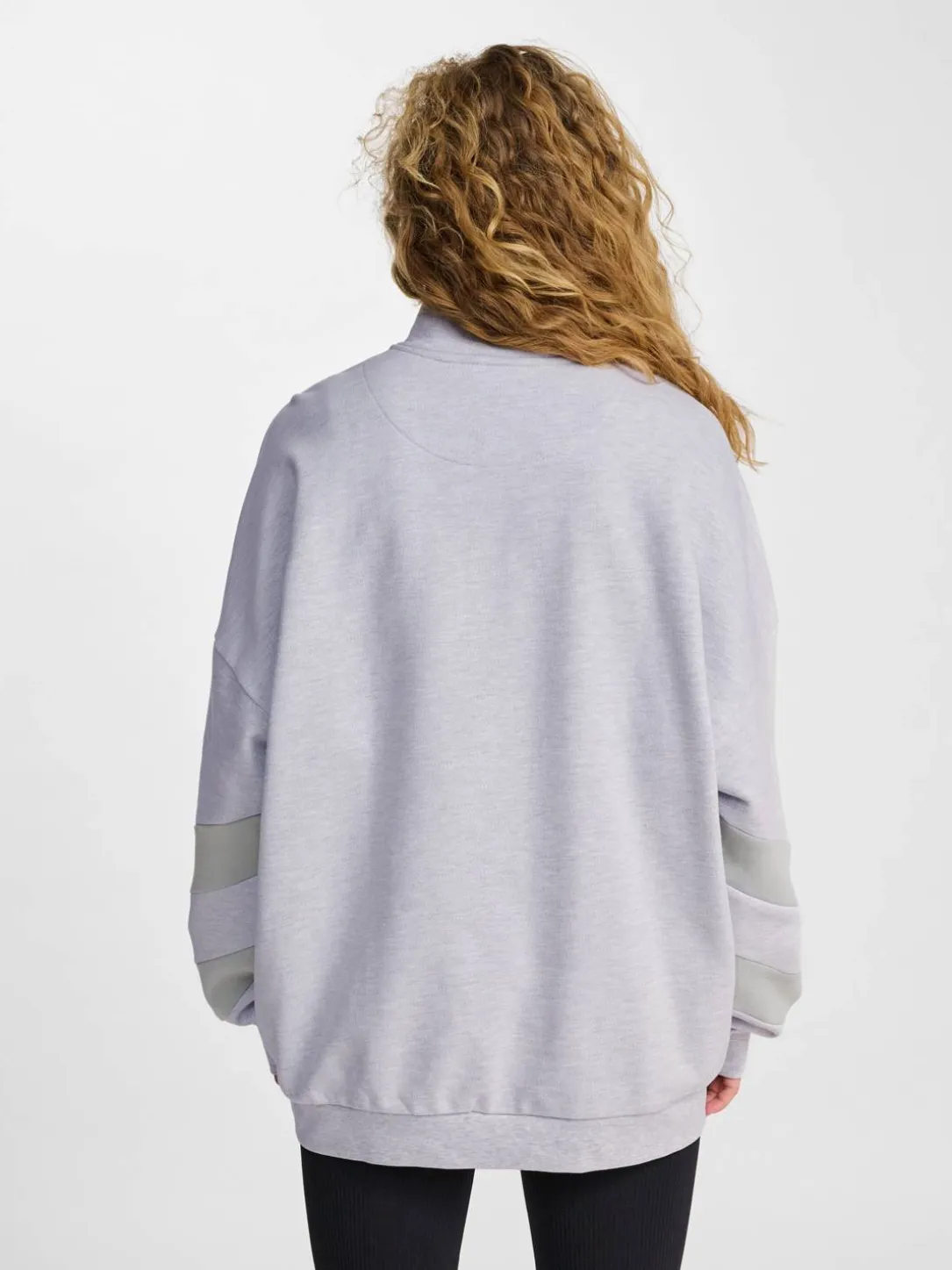 hmlOVERSIZED HALFZIP SW