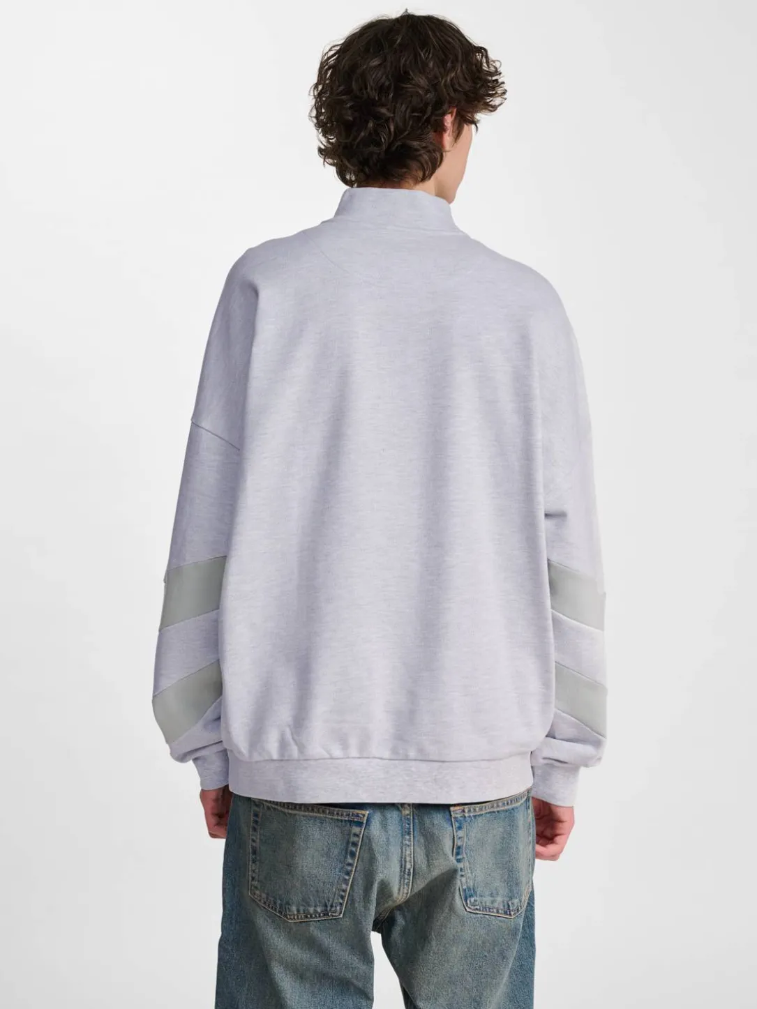 hmlOVERSIZED HALFZIP SW