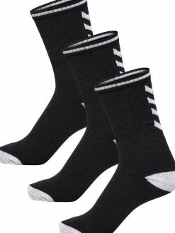 hml3-PACK SINGLE STRIPE CREW SOCK