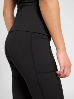 hmlPRIMA RIB STRAIGHT LEG HW TIGHTS