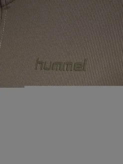 hmlPRIMA W RIB ZIP BLOUSE